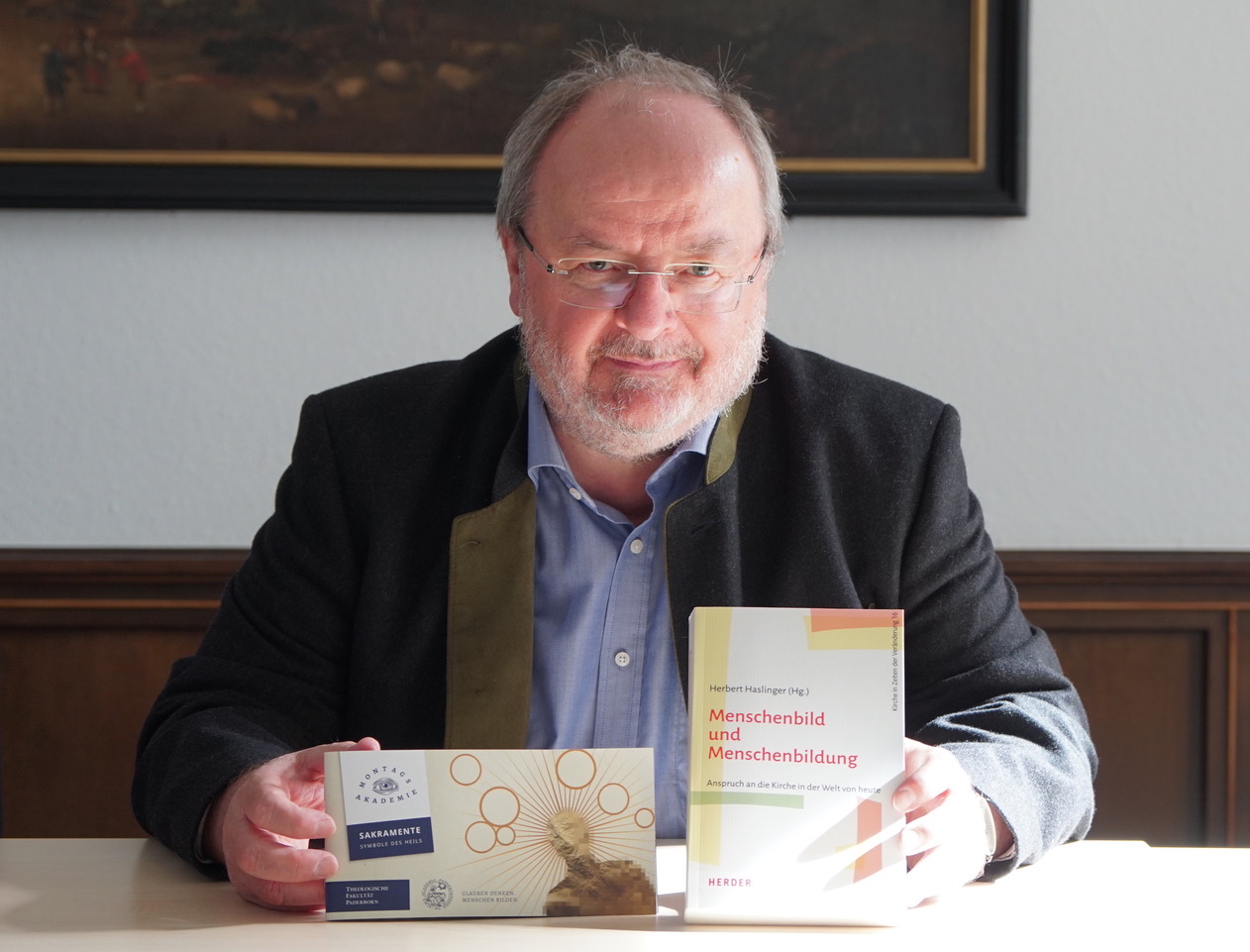 Porträt Prof. Dr. Herbert Haslinger, Leiter der Montagsakademie