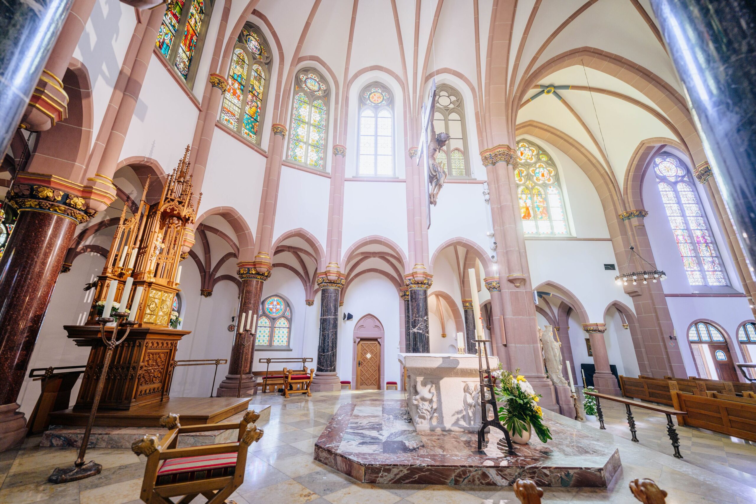 Innenansicht Pfarrkirche St. Kilian in Iserlohn-Letmathe