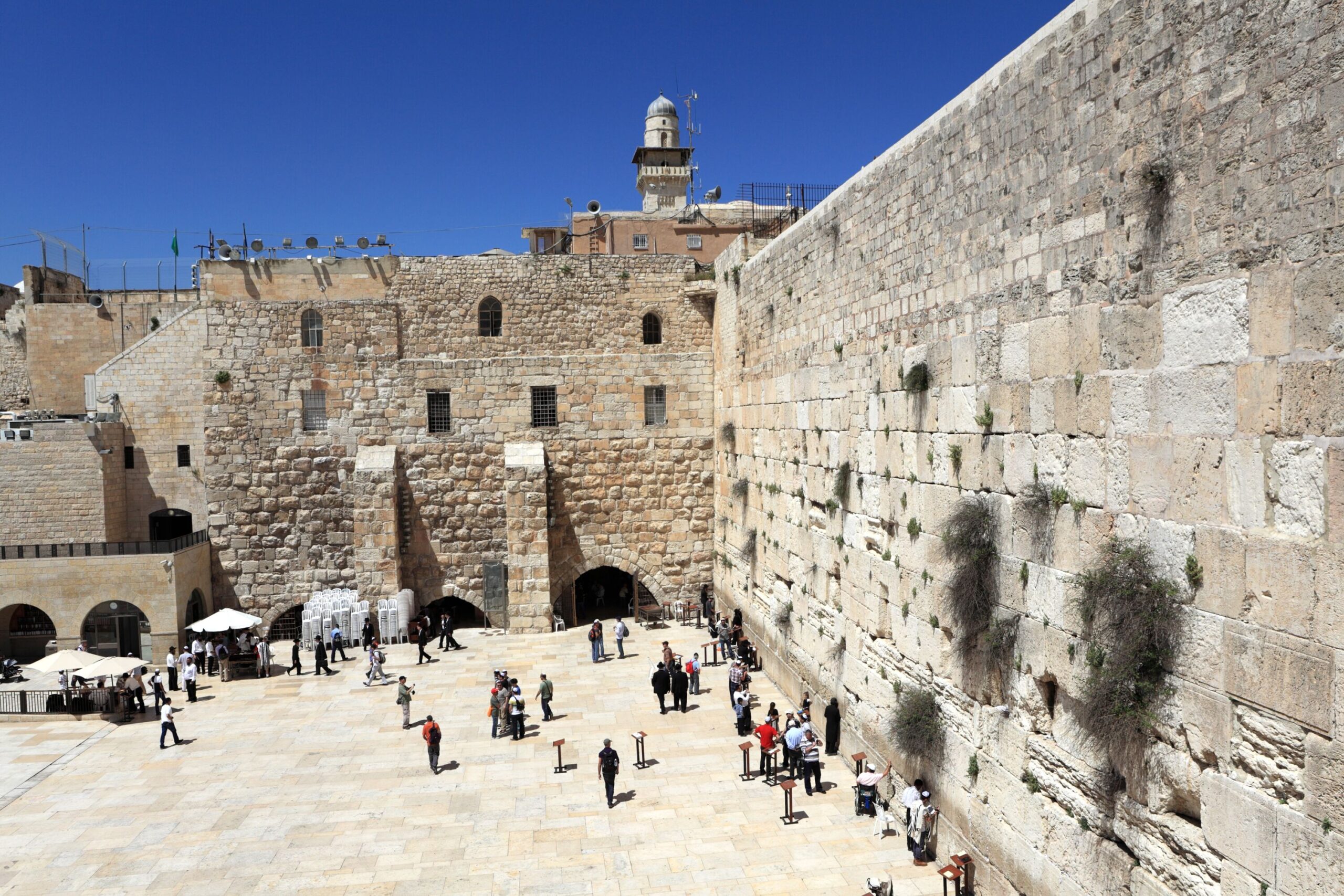 Die Klagemauer von Jerusalem