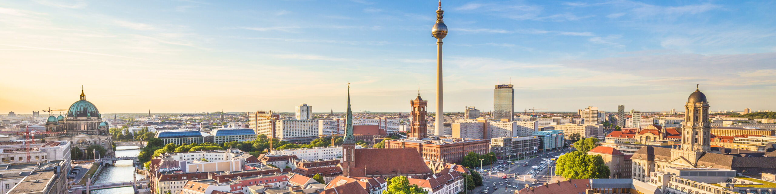 Luftbildaufnahme von Berlin