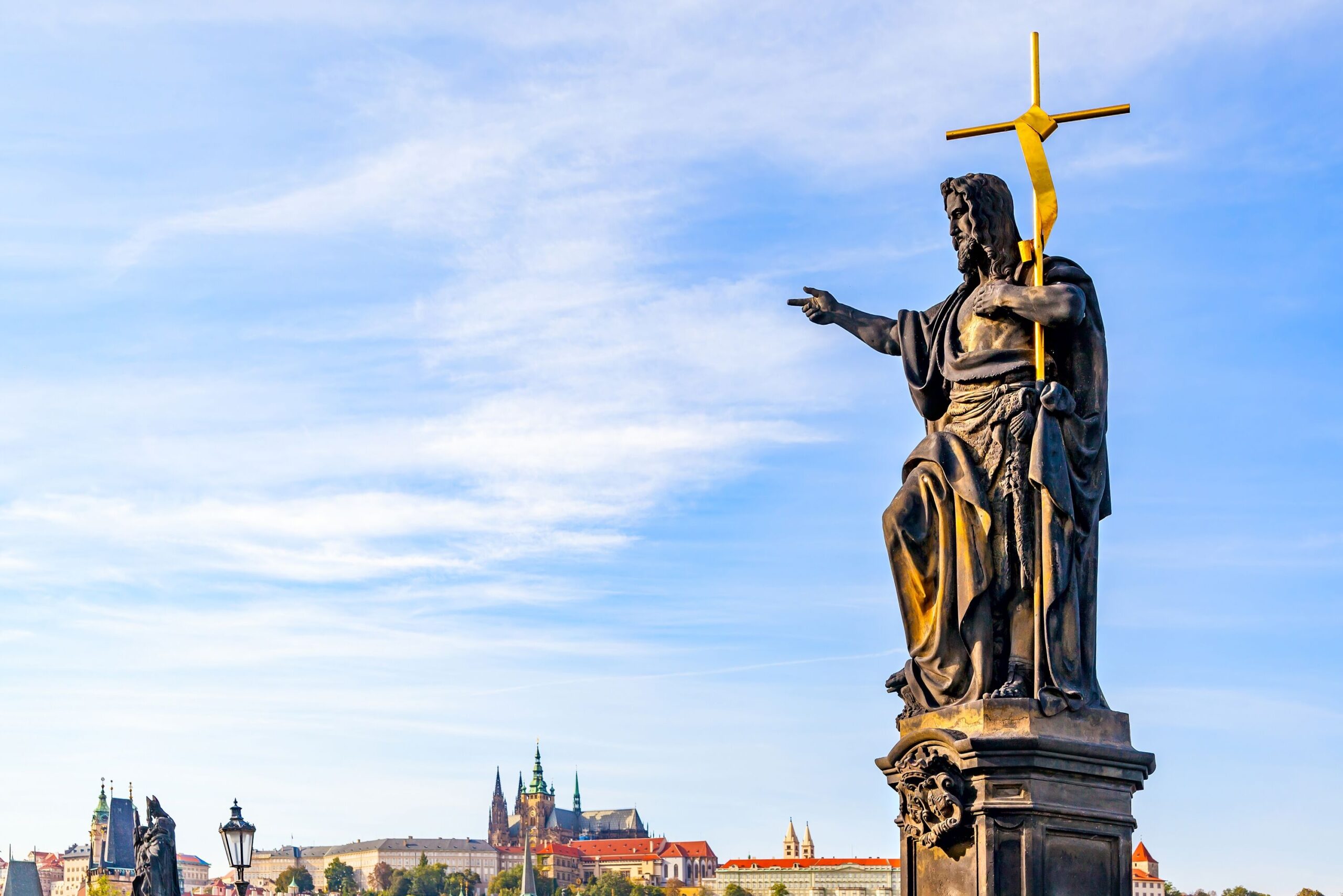 Statue Johannes der Täufer