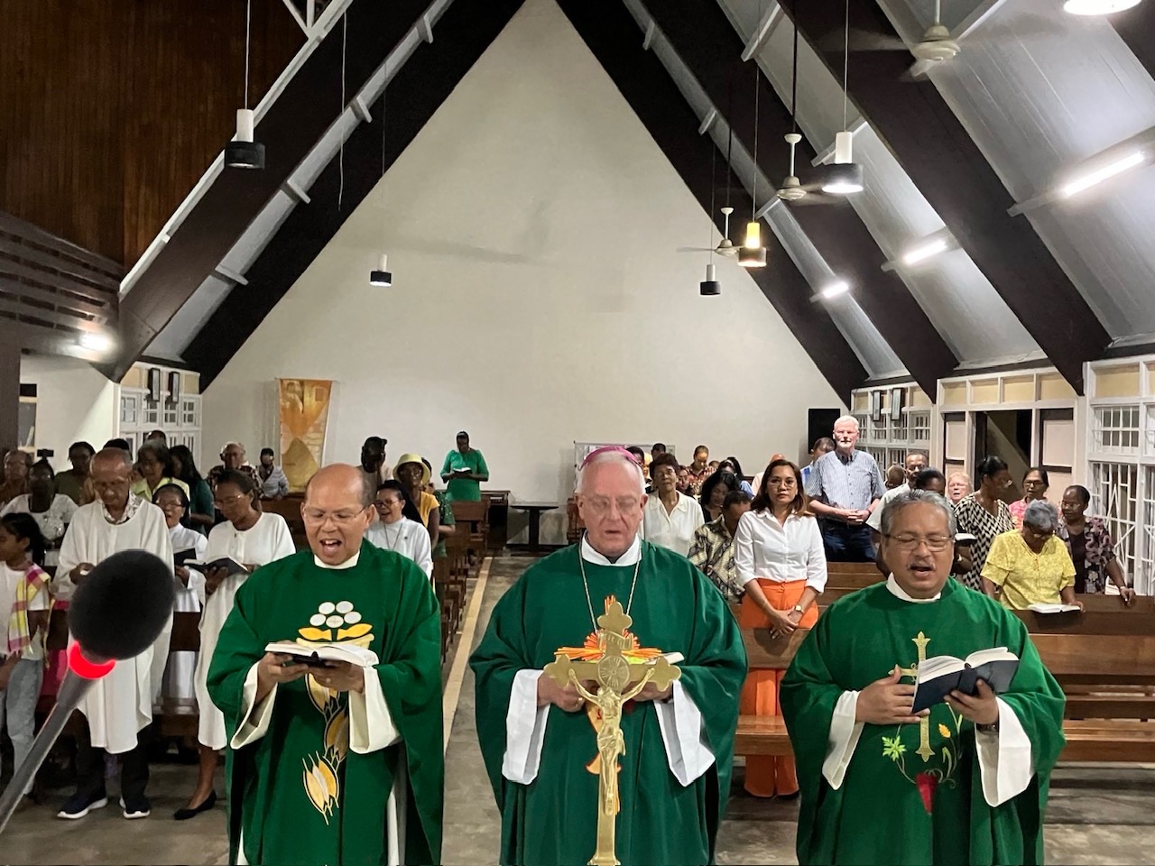 Hl. Messe in Nickerie