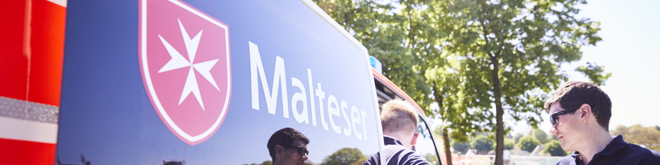 Malteser Einsatzdienste - Aufbau einer Sanitätsstation