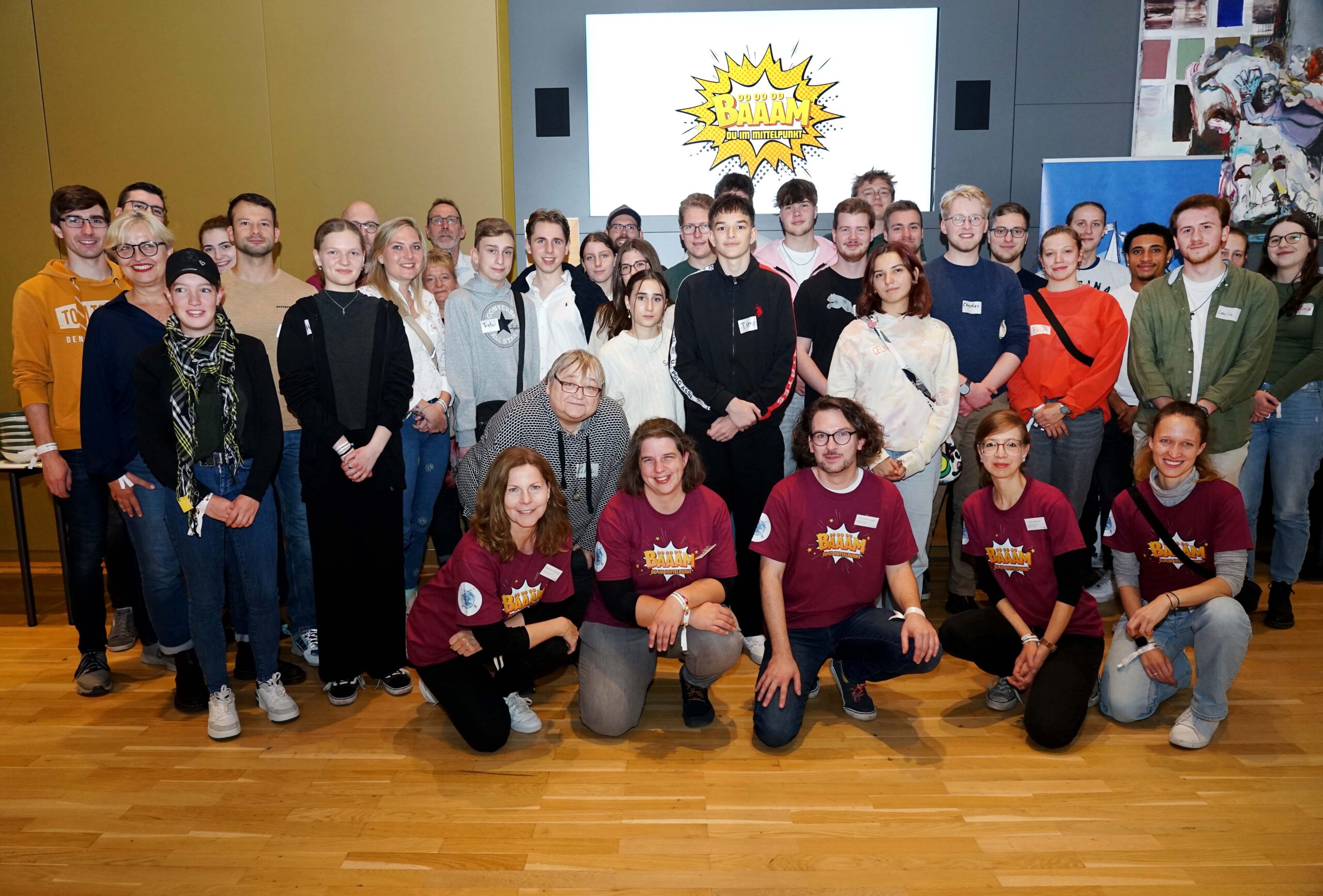 Rund 60 Haupt- und Ehrenamtliche aus der katholischen Kinder- und Jugendarbeit aus sieben Pastoralen Räumen in Dortmund konnten am Samstag einen Event-Nachmittag im Deutschen Fußballmuseum erleben. Dazu eingeladen hatte das Referat für Jugend und Familie zusammen mit Mitgliedern der Fachkonferenz Jugend der Katholischen Stadtkirche Dortmund. Foto: Michael Bodin / Erzbistum Paderborn