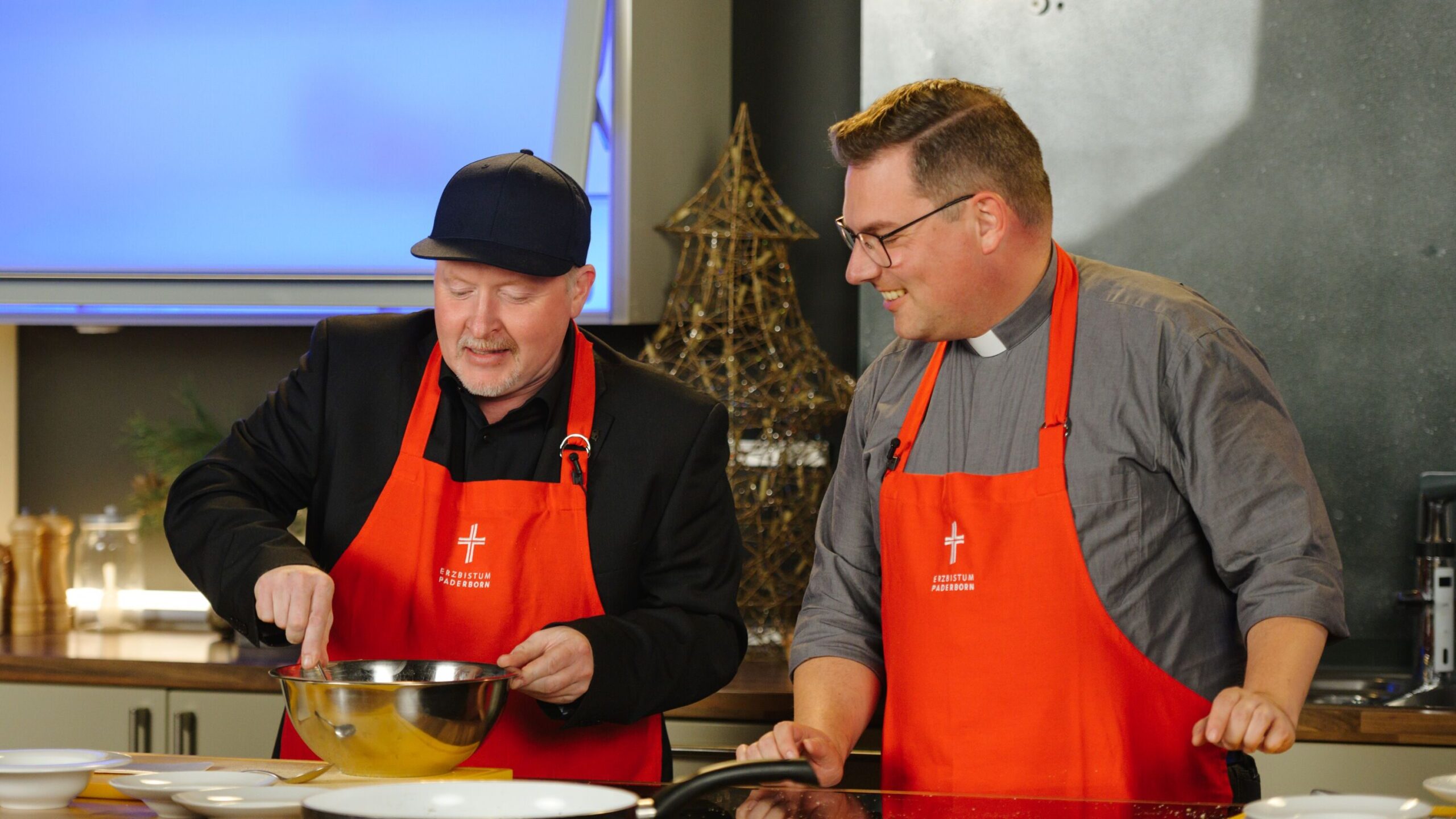 Joey Kelly bei Backen im Advent