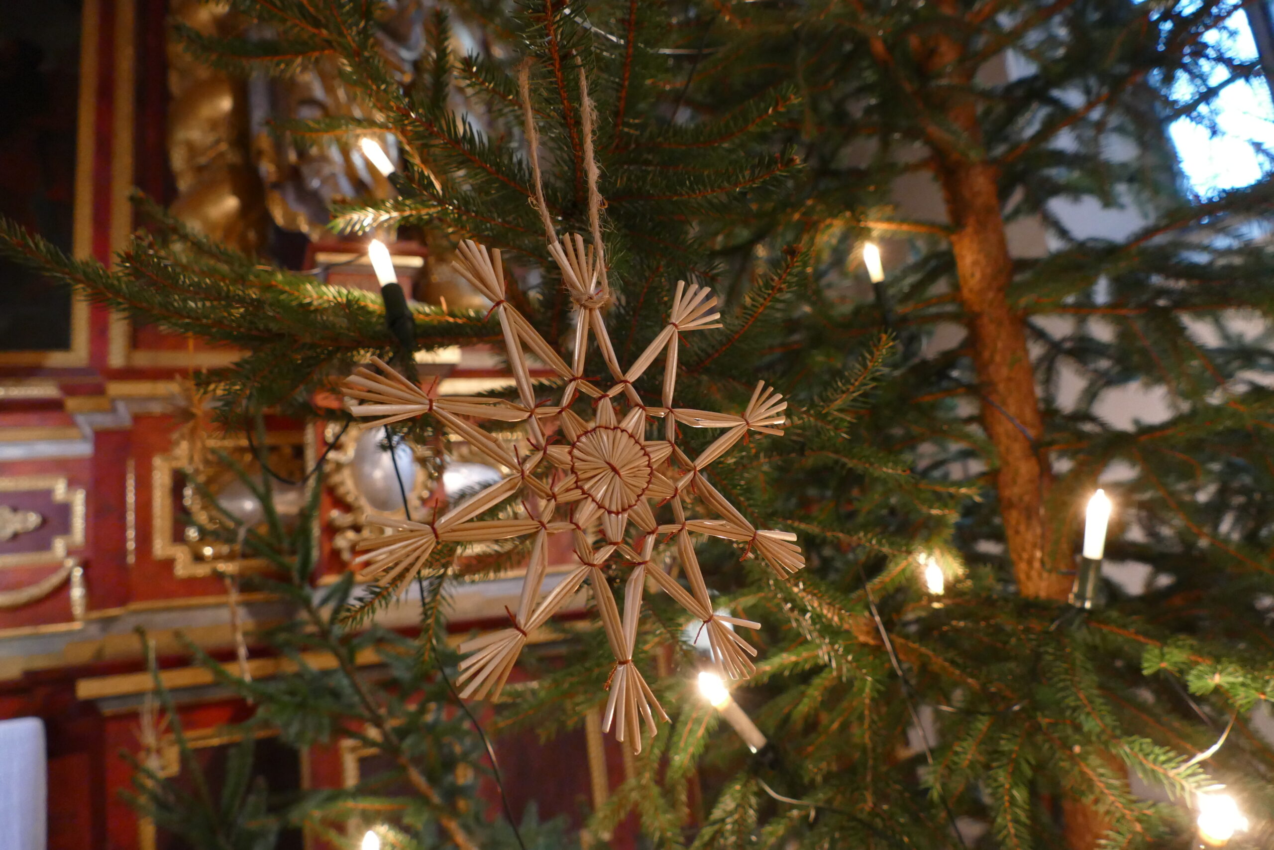 Christbaumschmuck in Corvey