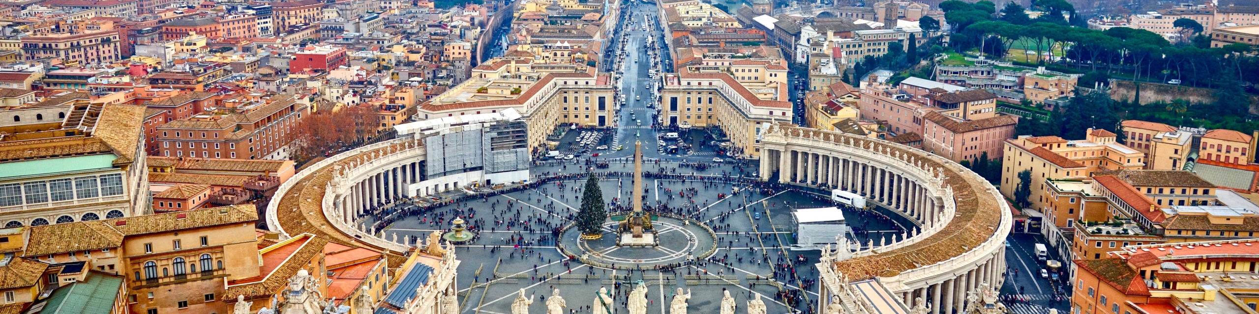 Luftbild Rom, St. Petersplatz